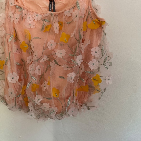 By Anthropologie Blossom Bubble Tank Top - Picture 10 of 10